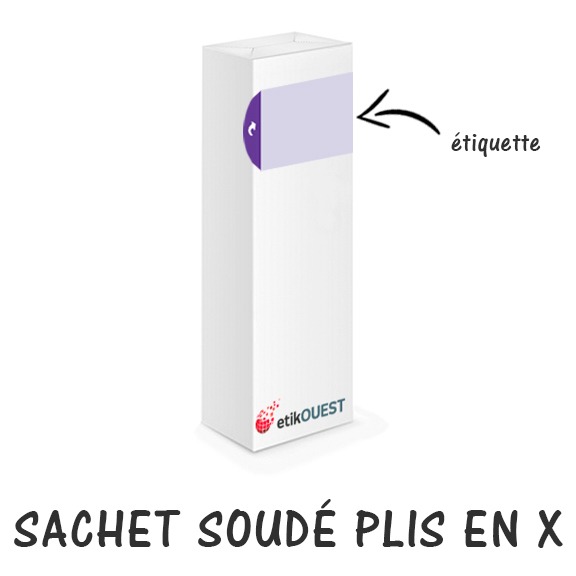 sachet soudé plis x etikouest-packaging