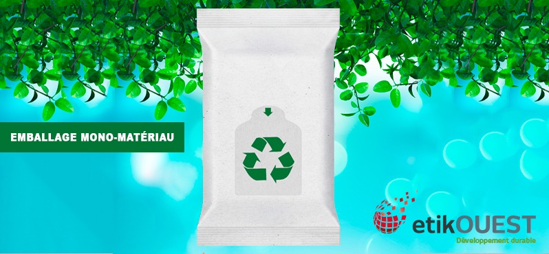 solution ouverture fermeture - emballage mono-materiau recyclable - Etik Ouest