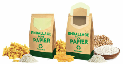 Up'n Maxi Paper, etiquette ouverture fermeture facile, Etik Ouest Packaging