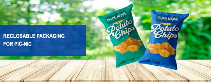 Reclosing packaging for picnic, Etik Ouest Packaging