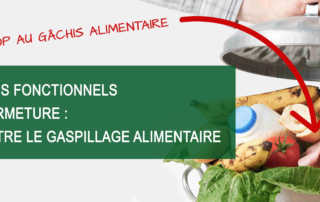 Emballage refermable avec etiquettes ouverture femeture lutte contre le gaspillage alimentaire, Etik Ouest Packaging