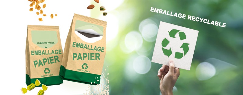 Étiquette ouverture fermeture pour emballage papier, Up'n Maxi Paper, Etik Ouest Packaging