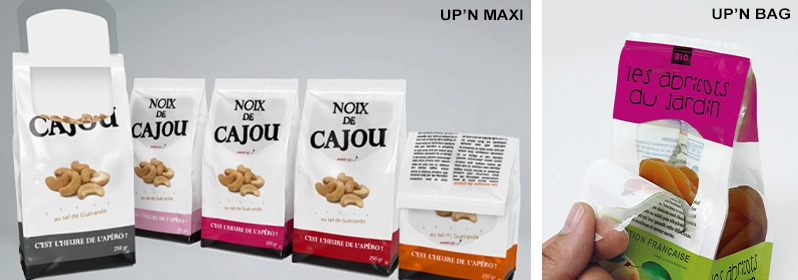 Up'n Maxi , Up'n Bag, Etik Ouest Packaging