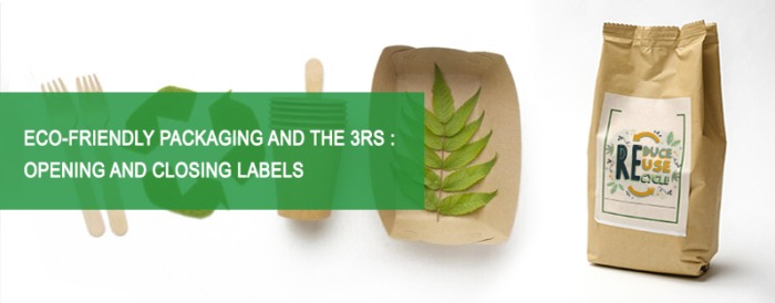 eco-friendly packaging, opening and closing labels, etikouest packaging